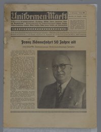 Presseartikel zu Franz Rönnefahrt