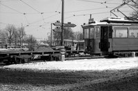 Straßenbahn im Winter