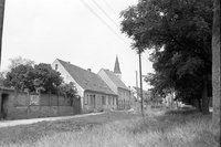 Wolmirsleben, Ortsansicht 3 mit Kirche St. Nikolai