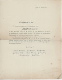 Einladung an Dobert, 13.02.1902