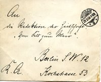 Hallermund an Dobert, 20.03.1900