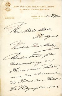 Dobert an Hahn, 12.05.1900