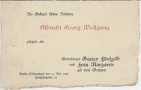 Fünfgeld an Dobert 11.05.1906