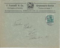 F. Fontane an Margarete Dobert, 03.04.1907