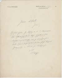 H. Krüger an Dobert, 16.03.1914