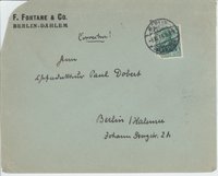 F. Fontane an Dobert, 08.10.1914