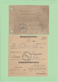 H. Senft an Bürgermeister, 03.03.1946