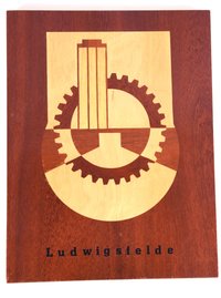 Intarsienbild "Ludwigsfelder Stadtwappen"