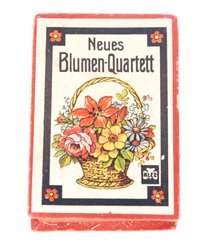 Kartenspiel "Neues Blumen-Quartett"
