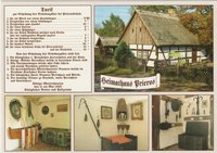 Postkarte Heimathaus Prieros