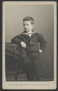 Fotografie/Scan Kurt Weil als Kind, 1901