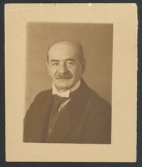 Fotografie/Scan Siegmund Weil, Vater von Else Weil, ca. 1922