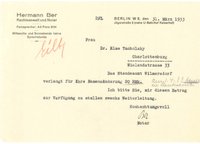 Anwaltsschreiben Namensänderung Else Weil 1933