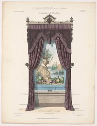 "Croisée de salle á manger. Galerie Chêne et Palissandre", aus: Le Garde-meuble
