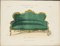 „Canapé de Salon (Genre Louis XV.)", aus: Le Garde-meuble