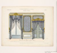"Décoration d´un Boudoir óu petit Salon.", aus: Le Garde-meuble