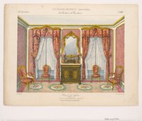 "Fond de Salon. Galerie bois doré.", aus: Le Garde-meuble