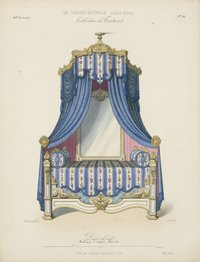 "Décor de lit", aus: Le Garde-meuble