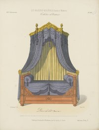 "Décor de lit", aus: Le Garde-meuble
