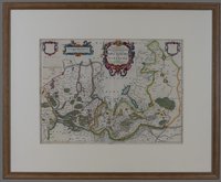 Landkarte der Mark Brandenburg, Neumark, Uckermark, 1662