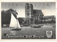 Postkarte Uckersee, 1934