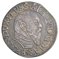 Preußen: Dreigröscher 1545