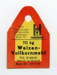 VEB Magdeburger Mühlenwerke Gardelegen Werk IV
