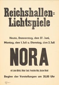 Kinofilmankündigung "Nora"