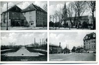 Teltow, Stadthaus, Kirche, Ehrenmal und Hindenburgplatz