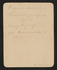 Material zu Familie von Hofmannsthal: Wappenentwurf der Familie von Hofmannsthal