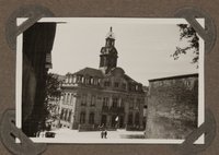 Platz in Schwäbisch Hall an Pfingsten 1933