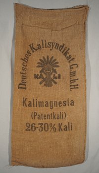 Jutesack für Kalimagnesia / Patentkali (Deutsches Kalisyndikat GmbH)
