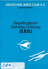 Segelflugsport-Betriebs-Ordnung