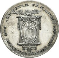 Kleine Preismedaille des Heilbronner Viehmarktstaler von 1770
