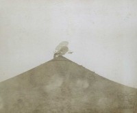 Fotografie: Otto Lilienthal mit "Großem Dopelldecker"