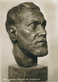Portrait-Plastik Otto Lilienthal