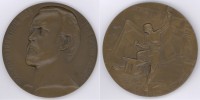 Bronzemedaille Ehrung Otto Lilienthals
