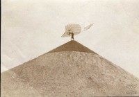 Fotografie Flugversuch Otto Lilienthals (f0845)