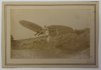 Fotografie Flugversuch Otto Lilienthals (f0812)
