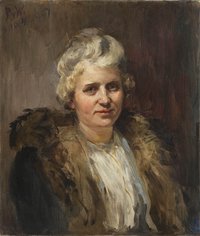 Portrait der Malerin Magdalene Schweizer