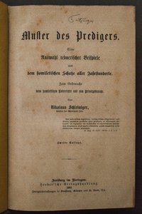 Nikolaus Schleiniger, Muster des Predigers ([1868]; 2. Aufl. Freiburg im Breisgau, 1882).