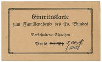 Familienabend des Evangelischen Bundes (Potsdam, um 1920?)