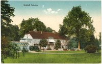 Potsdam-Sacrow: Schloss von Südwesten (Parkseite)