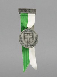 Medaille des "10. Berliner Volksgehen Tempelhof" 1974