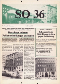 SO 36 : Der Verein SO 36 informiert; Nr. 25, Juni 1989