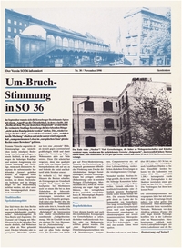 SO 36 : Der Verein SO 36 informiert; Nr. 30, November 1990