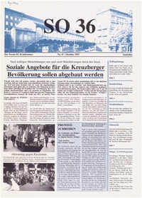 SO 36 : Der Verein SO 36 informiert; Nr. 47, Oktober 1993
