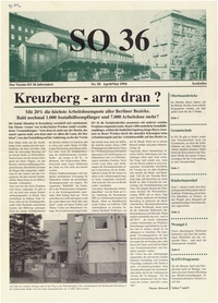 SO 36 : Der Verein SO 36 informiert; Nr. 50, April-Mai 1994