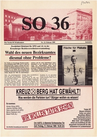 SO 36 : Der Verein SO 36 informiert; Nr. 22, Februar 1989