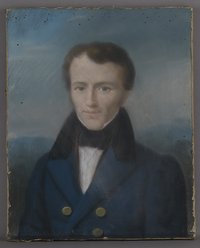 Brandenburger Maler: Unbekannter Mann, um 1840